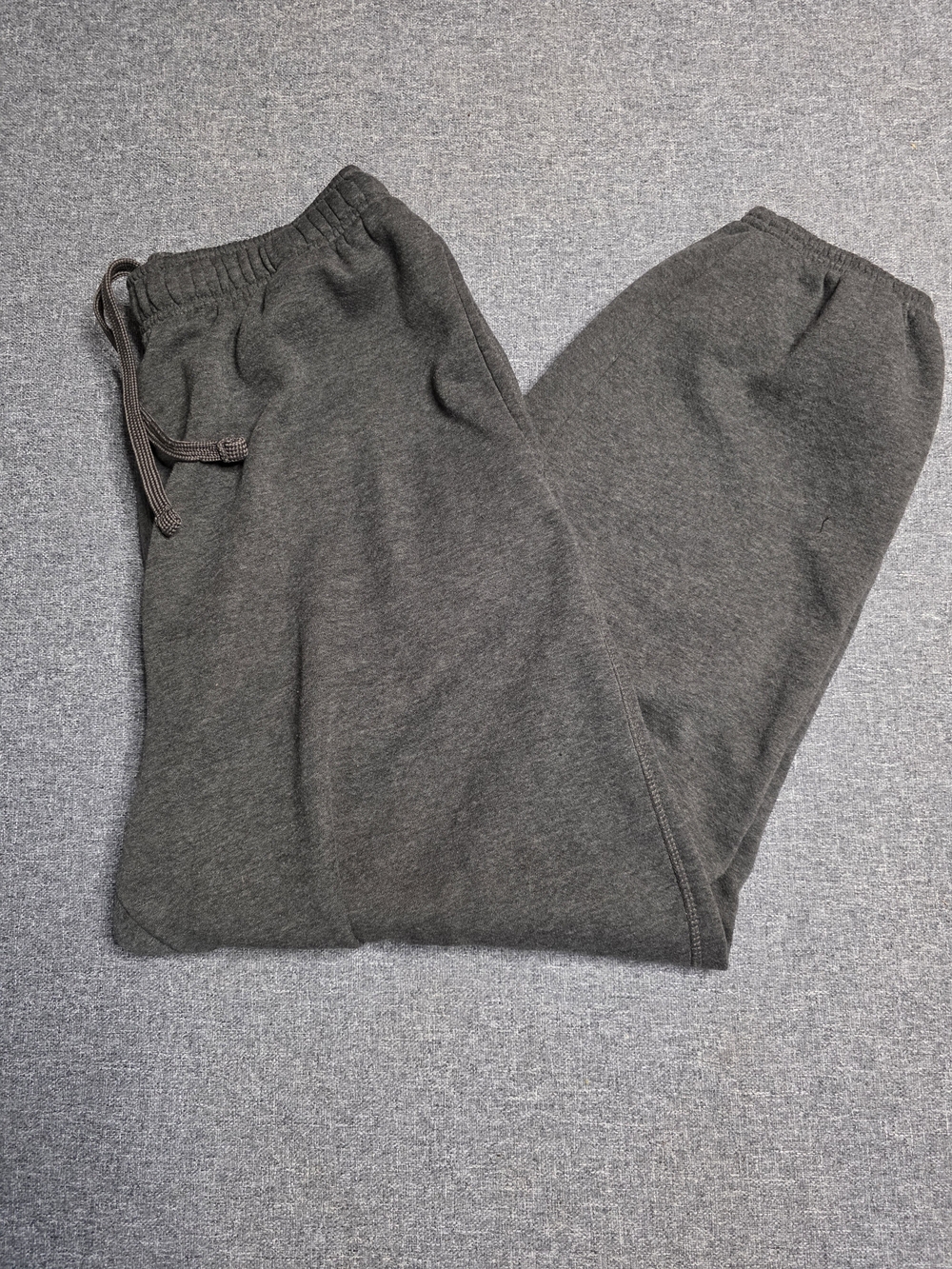 Athletic Works Fleece Sweatpants Charcoal Grey - Size Large